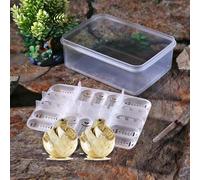 Reptile Incubator Egg Incubator Box Hatcher Case for Reptiles Lizard Snake Breeding Tools 16 Grids Egg Incubator