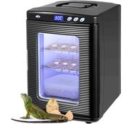 Reptile Incubator for Hatching Eggs, Digital Temperature Control 5°C-60°C (36°F-140°F), Ideal for Small Reptiles, Birds, and Laboratory Use