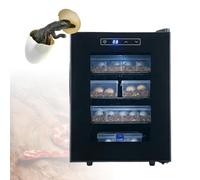 Reptile Incubator with Digital Temperature Control, Heating and Cooling from 10-40℃, Ideal for Snakes and Lizards