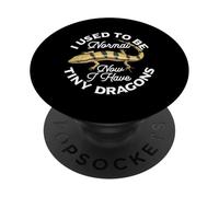 Reptile Keeper Lizard Lover Tiny Dragon Peter´s Banded Skink PopSockets Adhesive PopGrip