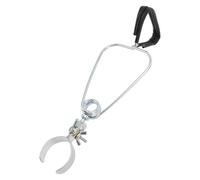 Reptile Lamp Clamp with Sturdy Clip for Lizards and Bearded Dragons | Aluminum Alloy Build, Black Finish, Safe and Convenient Use, Indoor and Outdoor Habitat Lighting