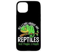 Reptile Lizard All I Care About Are Reptiles And Maybe 3 Case for iPhone 15 Plus