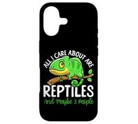 Reptile Lizard All I Care About Are Reptiles And Maybe 3 Case for iPhone 17