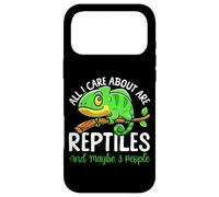 Reptile Lizard All I Care About Are Reptiles And Maybe 3 Case for iPhone 17 Pro Max
