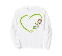 Reptile Lizard Snake Gecko Chameleon Reptile Heart Sweatshirt