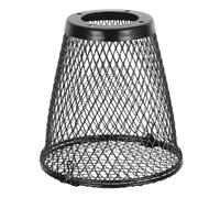 Reptile Mesh Heat Lamp Guard Iron Black for Tortoise and Lizard Tanks
