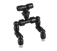 Reptile Misting Spray Nozzle, 360 ° Adjustable Sprinkler Spray Cooling System Misting Nozzles,Connect 1/4'' Tub for Rainforest Tank Pet Cooling