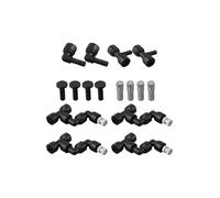 Reptile Misting Spray Nozzles with 360-Degree Rotation, Engineering Plastic and Embedded Metal Construction, Compatible with 1/4 Inch Pipe Line for Terrariums Gardens Greenhouses