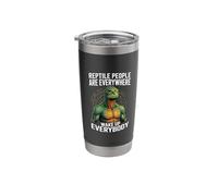 Reptile People are Everywhere Wake Up Everybody Stainless Steel Insulated Tumbler