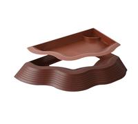 Reptile Pool Anti-Slip Tortoise Water Bowl With Ramp Aquarium Decoration, Soaking Tray for Gecko Snake Bearded Dragon