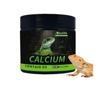 Reptile Powder, Bone Health Supplement, Calcium D3 Utility, Support Function, Nutritional Feeding Set, Pet Product Category, Single 1 Canister For Bearded Dragons Leopard Geckos