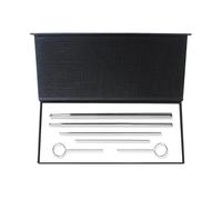 Reptile Probe Set - Multi Size Steel Probing Tools, Snake Sexing Equipment, Metal Kit With Smooth Ball Ends | Reliable Inspection Tool For Veterinary Checking Hobby Breeding Handling Practice Use