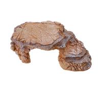 Reptile Resin Hides Cave Turtles Rock Hideout House Pet Hiding Spot Habitat Terrariums Landscaping for Lizard Snakes Turtles Frogs