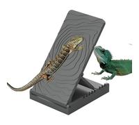 Reptile Rest Ramp - Rock Slate for Tank for Gecko | Terrarium Accessories Foldable Terrarium Accessories for Lizard, Resting Play, Feeding, Snakes, Frogs, Newts, Turtles, Chameleon