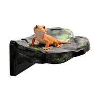 Reptile Resting Terrace | Realistic Floating Magnetic Decoration - Reptile Habitat Rock,for Geckos Lizards Frogs Turtles Small Snakes Tarantulas Chameleons
