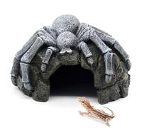 Reptile Rock Cave Hideouts Terrarium Habitat Decor Gecko Tank Accessories for Fish, Reptiles, Amphibians,Frogs, Snakes,Lizards,Shrimps, Spiders and Small Animals Crab