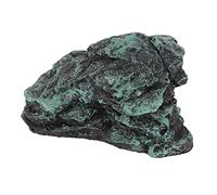 Reptile Rock Hide Cave Simulation Realistic Safe Comfortable Resin Rock Decor Terrarium Habitat for Geckos Spiders Snakes Frogs Turtles Small Reptiles 8.5x8x4cm