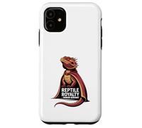 Reptile Royalty Human Servant Bearded Dragon Case for iPhone 11