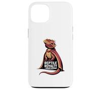 Reptile Royalty Human Servant Bearded Dragon Case for iPhone 13