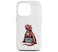 Reptile Royalty Human Servant Bearded Dragon Case for iPhone 13 Pro
