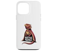 Reptile Royalty Human Servant Bearded Dragon Case for iPhone 13 Pro Max