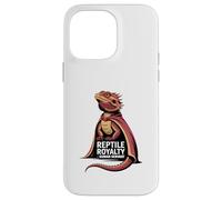Reptile Royalty Human Servant Bearded Dragon Case for iPhone 14 Pro Max