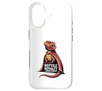 Reptile Royalty Human Servant Bearded Dragon Case for iPhone 17