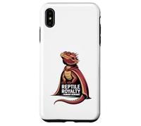 Reptile Royalty Human Servant Bearded Dragon Case for iPhone XS Max