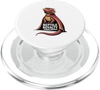 Reptile Royalty Human Servant Bearded Dragon PopSockets PopGrip for MagSafe