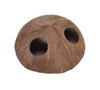 Reptile Shelter - Handmade Decoration Double-Entry Natural | Reptile Hiding Spot - for Hermit Crab Small Snake Chameleon Geckos, Land Enclosures Glass Tanks Fish Tanks