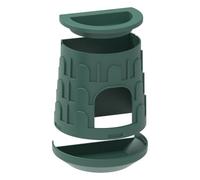 Reptile Skin Cellar, Small Pet Reptile Hide Cellar - Top Food Water Basin Attach Aquarium Tank Habitat Decoration for Green Iguanas, Tree Frogs