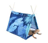 Reptile Sleeping Bed,Portable Comfortable Habitat Shelter | Small Bearded Dragon Tent Hides,for Terrarium Home Leopard Gecko Lizard Tortoise Snake Small Animals Bird Ferret Guinea Tarantula