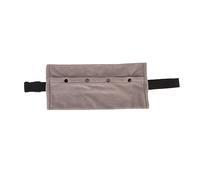 Reptile Sling Carrier Soft Fleece Adjustable Strap Lizard Travel Sling Bag Safe Secure Bearded Dragon Carrier Small Pet Outings (Grey)