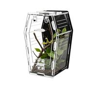 Reptile Tank | Small Acrylic Breathable Terrarium | Leopard Gecko Tank,for Pet Lizard Turtle Frog Amphibians Spider Rhinoceros Beetles Habitat Home Zoo Display