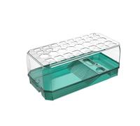 Reptile Tank Turtle breeding box with lid sun drying table home landscaping Easy Assembly(Medium)