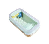 Reptile Tank Turtle care tank for home use detachable climbing platform sun drying Easy Assembly(Medium)