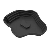 Reptile Tank Water Bowl - Turtle Food and Bath Dish Pet Plate Heavy Duty Ramp Accessory Home Decor | Ideal Drinking Bowl for the