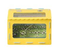 Reptile Terrarium - Large Capacity Landscape Habitat, Aquarium for Snakes, 40 x 30 x 30 cm with Panel, for Small Pets such as Hamster Hedgehog Frog Turtle