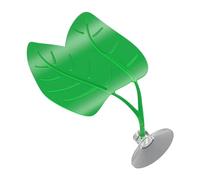 Reptile Terrarium Leaf, Frog Climbing Accessory, Turtle Habitat with Suction Feature, Hermit Crab Sleeping Tool for Indoor, Modern Style Gecko Leaf with Unique Craft, Outdoor Decoration for Reptiles