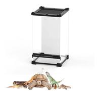 Reptile Terrarium Tank for Bearded Dragons, Ball Pythons, Leopard Geckos, Frogs, Hermit Crabs, Lizards, Isopods, Tarantulas, and Turtles - Ideal Breeding and Habitat Enclosure