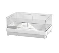 Reptile Terrarium Turtle breeding tank home turtle with sun drying platform Indoor