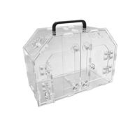 Reptile Terrariums | Clear Acrylic Escape Proof | Turtle Enclosure As a Growing Box - For Indoor Travel Home Office Hermit Crab Turtle