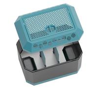 Reptile Transport Box - Portable 8.4" x 5.5" x 5.8" Travel Terrarium, Small Breeding House for Exotic Pets, Breathable Habitat Cage | Feeder for Snake Spider