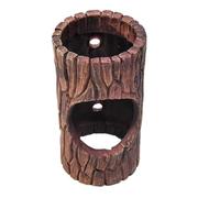 Reptile Tree House, Hide Reptile Tree | Reptile Tree House Resin Sleeping Lizard Cave - Reptile Hollow Tree Trunk Waterproof Realistic Snake Skin Decoration