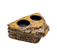 Reptile Ultimate Ledge Crested Gecko Feeding Bowls, Magnetic Feeding Lip for Gecko | Removable Reptile Food Bowl with 2 Cups, Water Dish, Reptil Feeder