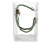 Reptile Vines for Terrarium | Artificial Bendable Climbing Vine Decor | Leopard Gecko Tank Accessories with Suction Cups - for Lizards Home Tank Terrarium Enclosure Cage Habitat Geckos