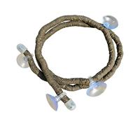 Reptile Vines for Terrarium - Artificial Bendable Jungle Decor - Leopard Gecko Tank Accessories with Suction Cups,for Tank Terrarium Enclosure Cage Habitat Geckos Lizards Home