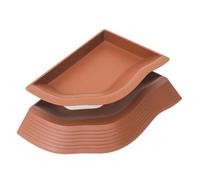 Reptile Water Bowl - Snake Water Bowl with Ramp - Aquarium Decoration, Turtle Habitat, Update the RaAnti Slip Feeding Accessories, Multifunctional Feeder Tray