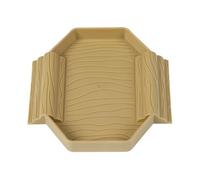 Reptile Water Bowl Tortoise Feeding Dish - 5.87x5.71x0.79in PP Habitat Bowls, Turtle Feed Plate, Drinking Bowl', Gecko Water Container | Easy Clean Amphibian Feeding' Containerr Indoor Outdoor