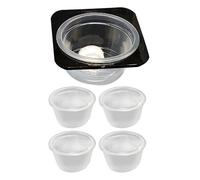 Reptile Water Dish, Reptile Dishes - Water Bowl with Lizard Food, Detachable Tank Accessories with Feeding Cups for One Dish for The Bearded Dragon